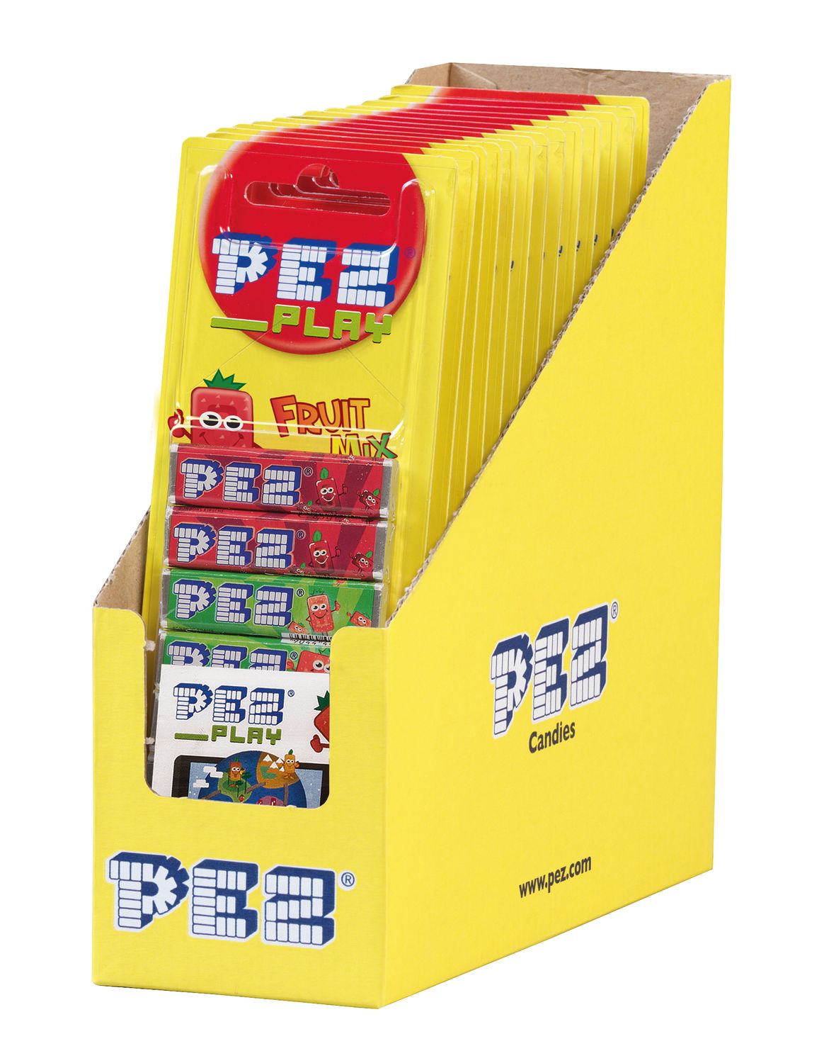 Lizenz Mix - PEZ Nachfüller - 12 Stück im Display Lizenz Mix - PEZ Nachfüller - 12 Stück im Display