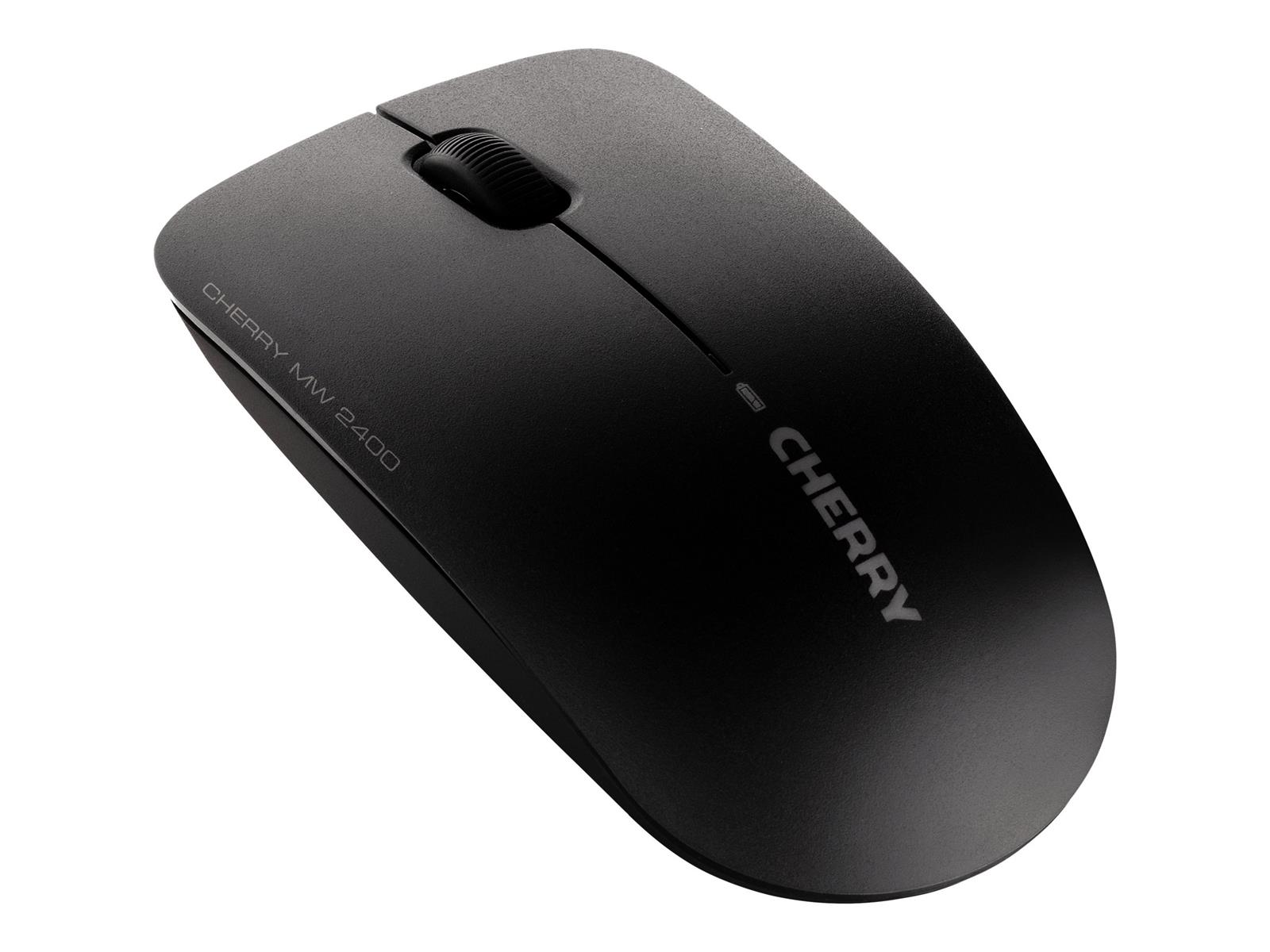 CHERRY MW 2400 Kabellose Maus, Schwarz, USB CHERRY MW 2400 Kabellose Maus, Schwarz, USB