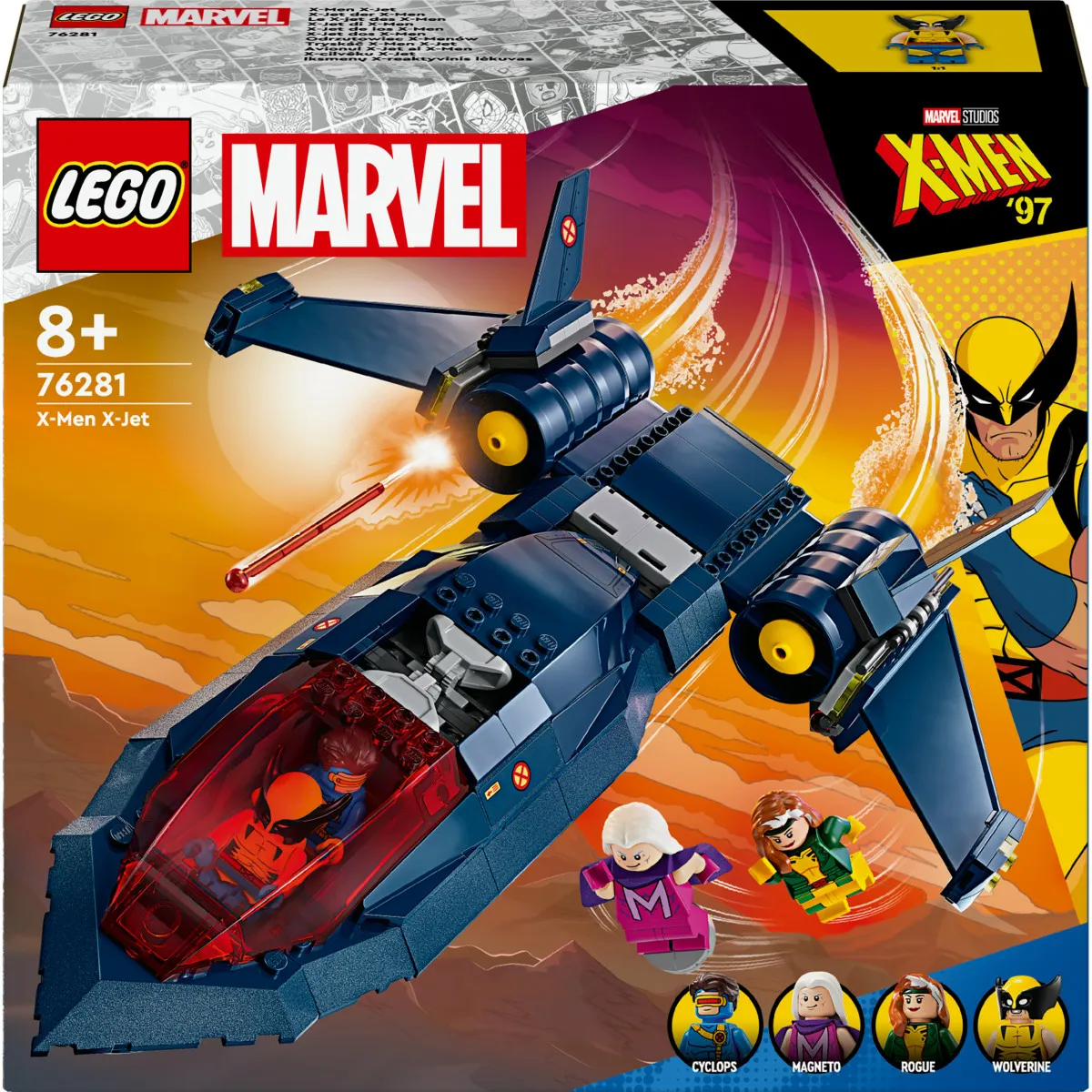 LEGO® 76281 Marvel Super Heroes™ - X-Jet der X-Men (359 Teile)