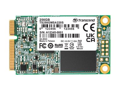 Transcend 220S 256 GB mSATA Serial ATA III 3D NAND