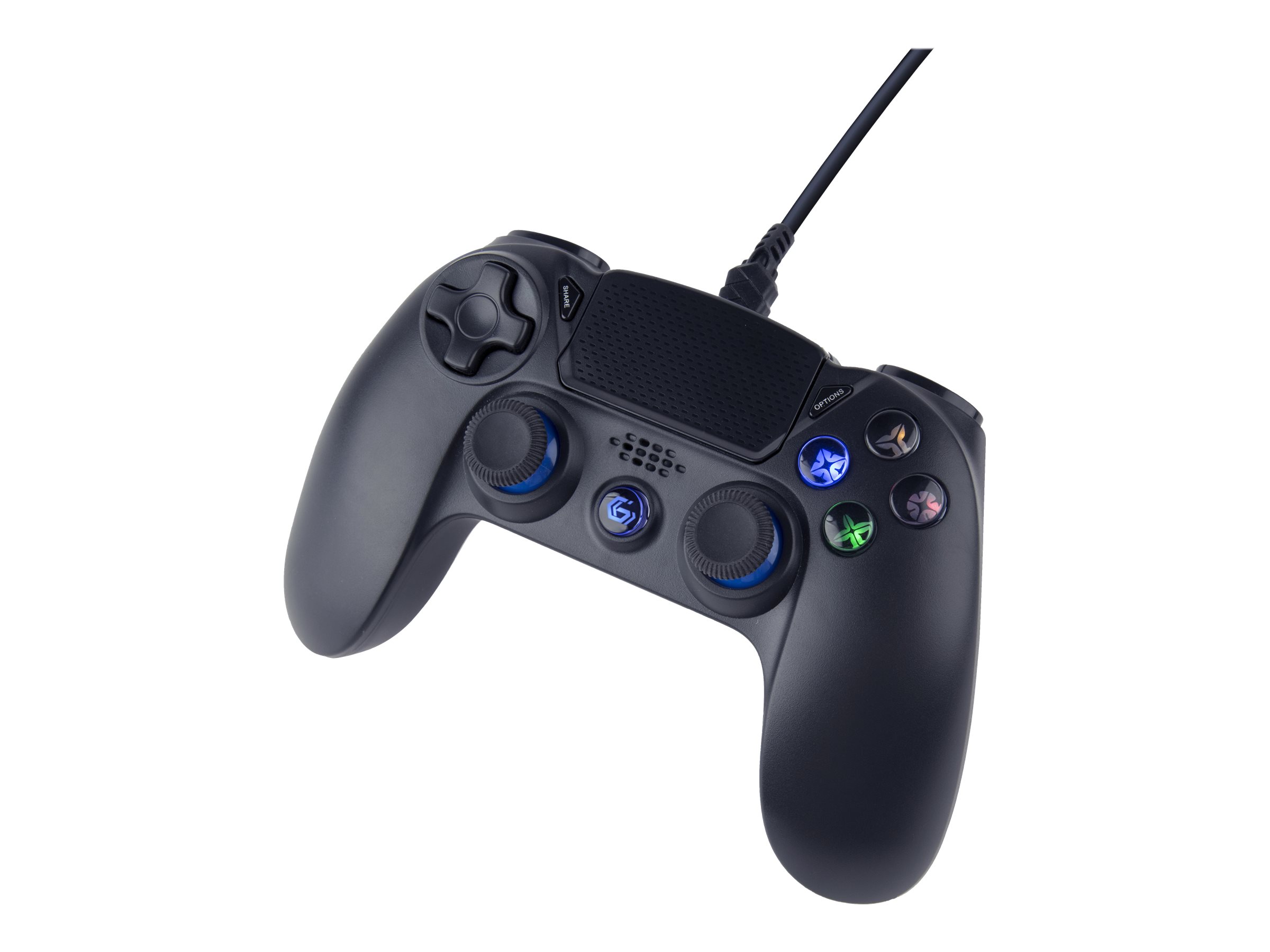 gembird Vibrations-Controller für PS4/PC, Kabelgebunden-USB