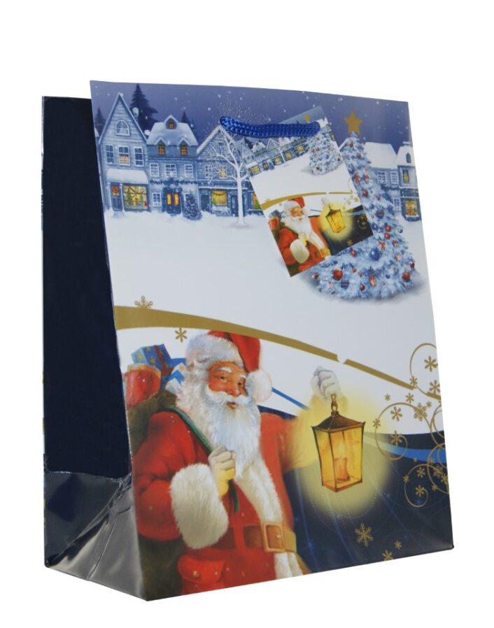 Weihnachtsgeschenktüten Weihnachtsmann - Medium - 5 Motive