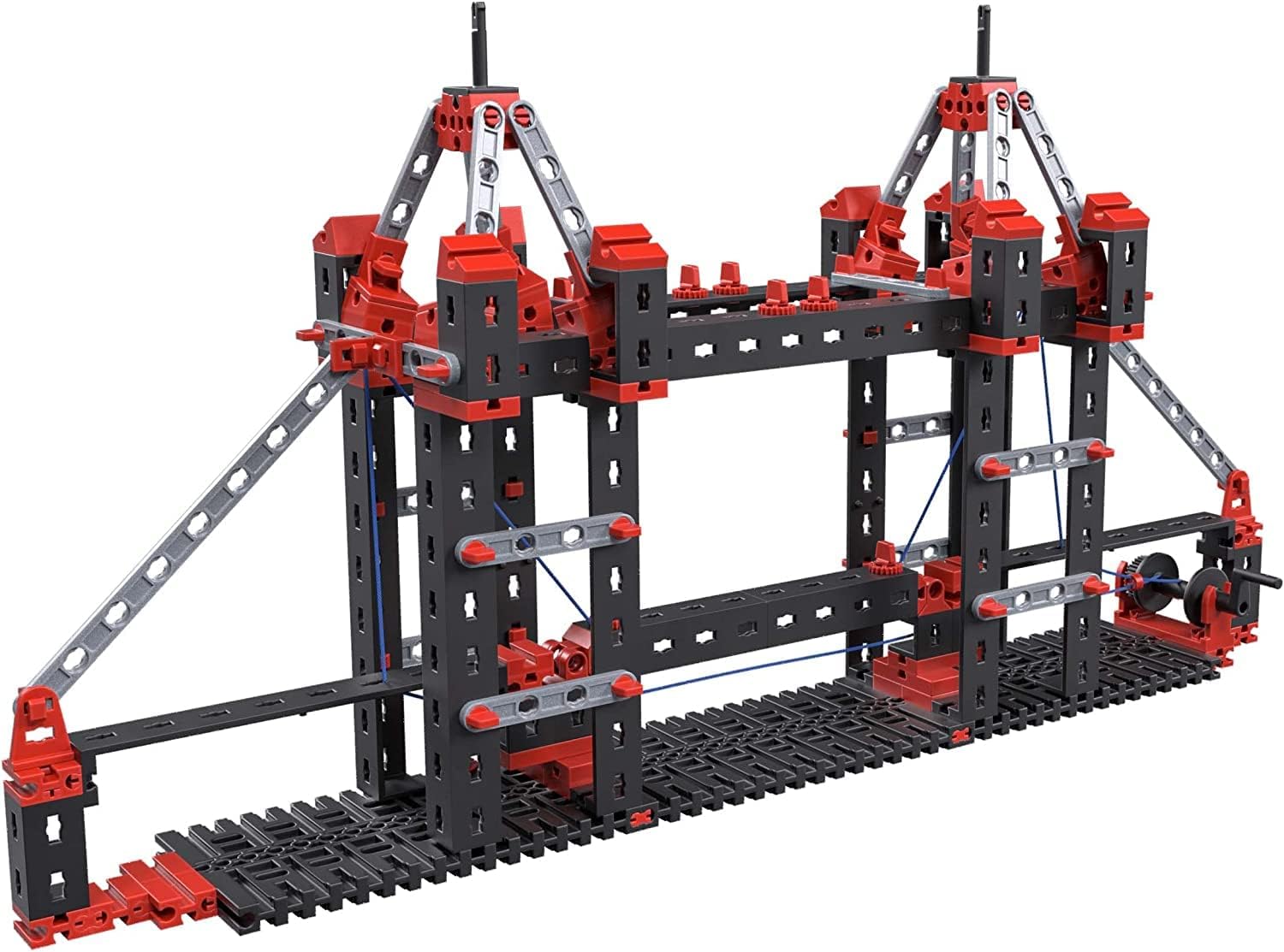 fischertechnik Statics ab 8J.fischertechnik 564071 Profi Statics-der Architektur Baukasten für Statik Grundlagen, ab 8 Jahre, Schwarz, 32 x 8 x 23 cm fischertechnik Statics ab 8J.fischertechnik 564071 Profi Statics-der Architektur Baukasten für Statik Grundlagen, ab 8 Jahre, Schwarz, 32 x 8 x 23 cm