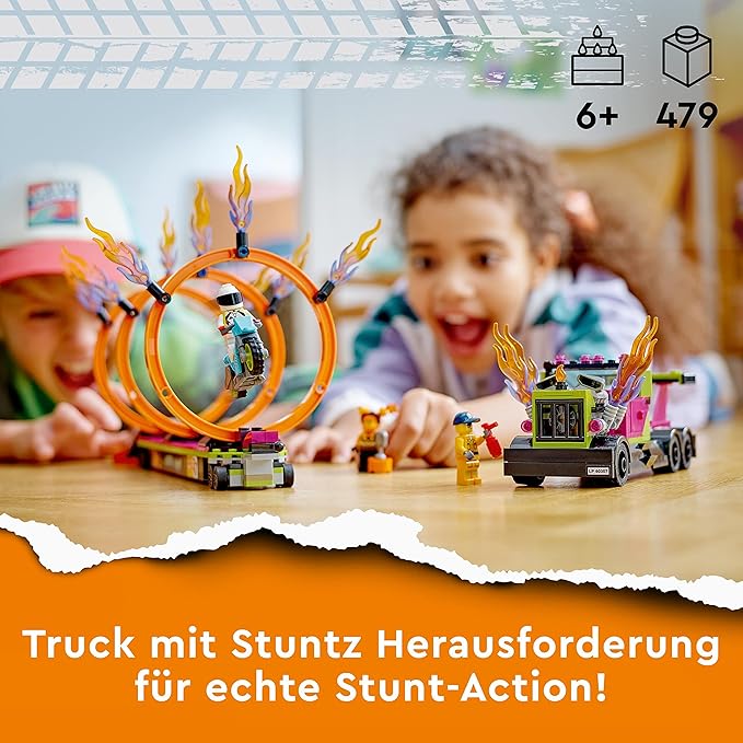 LEGO City Stunttruck m. Feuerreifen-Chal 60357 LEGO City Stunttruck m. Feuerreifen-Chal 60357