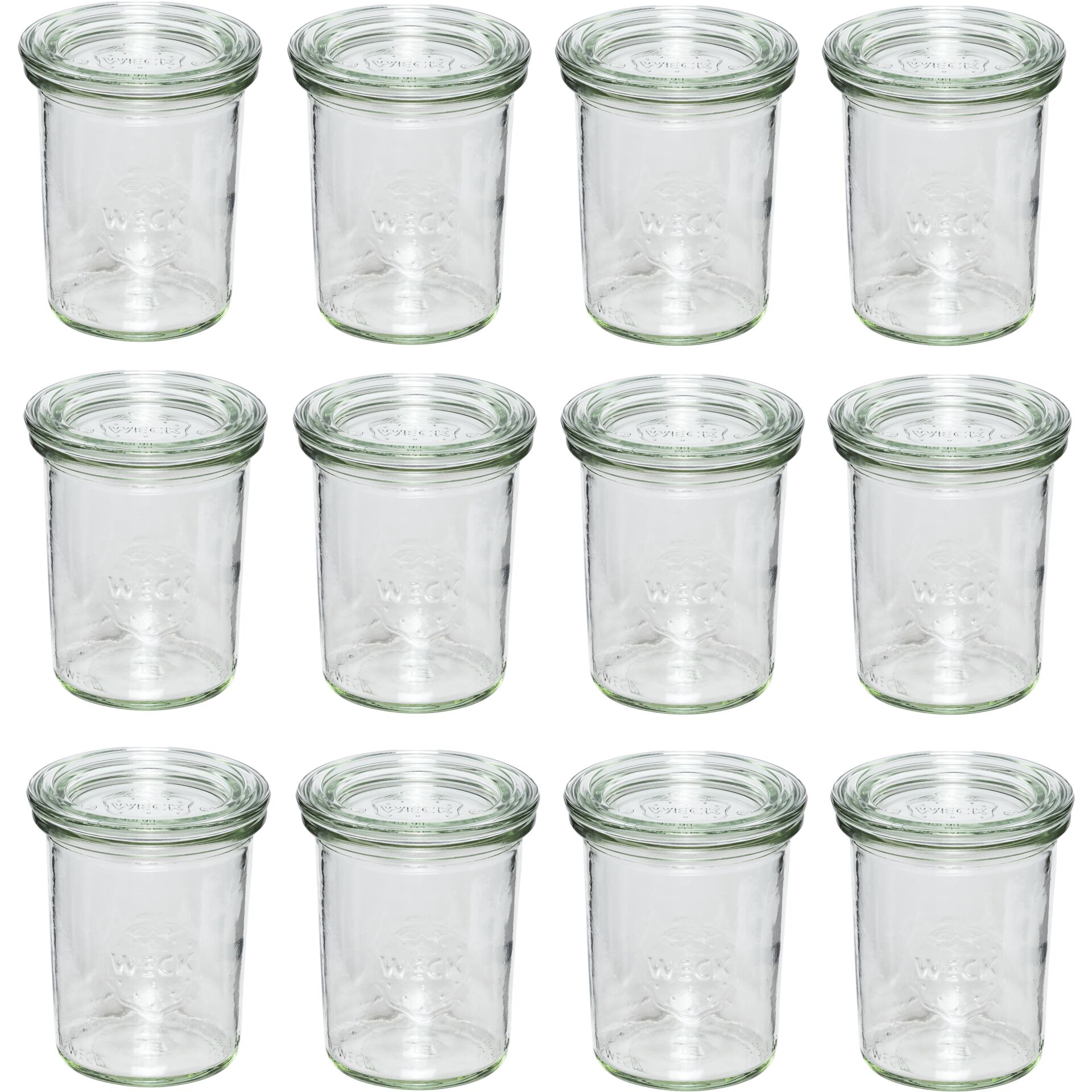 WECK Sturzform-Glas 160ml 12er Pack