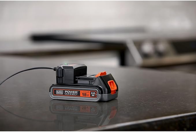 Black+Decker BL 2018, Li-Ion Akku 18V 2.0Ah, schwarz orange