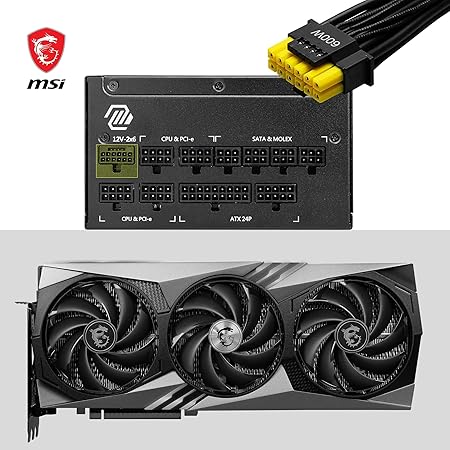MSI PC- Netzteil MSI MAG A1250GL PCIE5 MSI PC- Netzteil MSI MAG A1250GL PCIE5