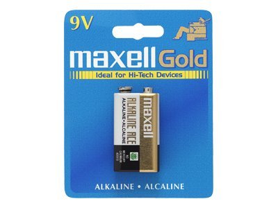 Maxell Alkaline Einwegbatterie 9V Alkali