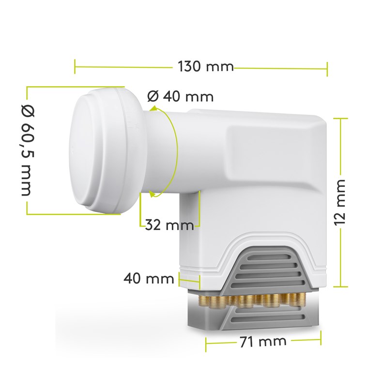 Universal Octo LNB Universal Octo LNB
