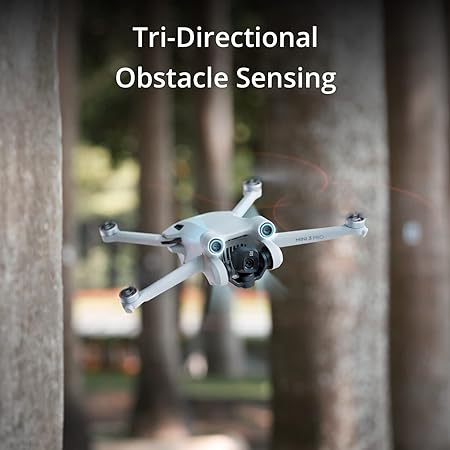 DJI Mini 3 Pro mit DJI Smart Control – Leichte und faltbare Kameradrohne mit 4K/60fps Videos, 48 MP Fotos, 34 Minuten Flugzeit, Hindernisvermeidung in 3 Richtungen