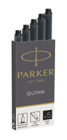 PARKER Tintenpatrone QUINK Schwarz       5 Stück