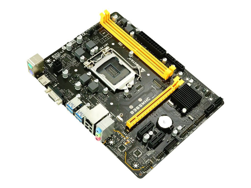 Biostar B365MHC - 6.X - Motherboard - micro ATX - LGA1151 Socket - B365 Chipsatz - USB 3.1 Gen 1 - Gigabit LAN - Onboard-Grafik (CPU erforderlich)