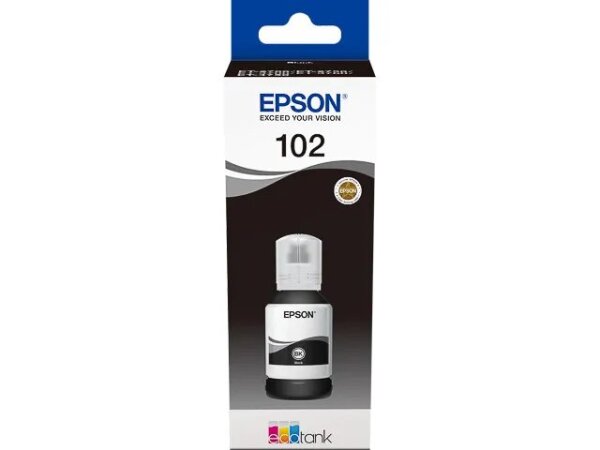 Epson 102 EcoTank Pigment Black ink bottle