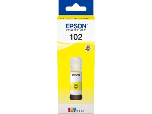 Epson 102 EcoTank Yellow ink bottle