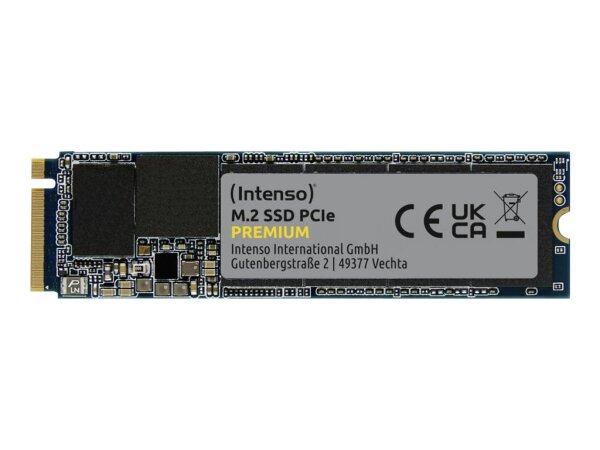 Intenso SSD 500GB Premium M.2 PCIe PCI Express 3.0 NVMe