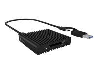 ICY BOX IB-CR404-C31, Kartenleser, CF Express 2.0 Type-B, USB 3.2 Gen 2, Status LED, Aluminium, Schwarz