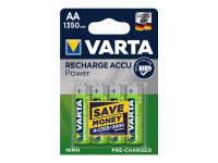 Varta Ready2Use HR06 1350 mAh Wiederaufladbarer Akku AA...