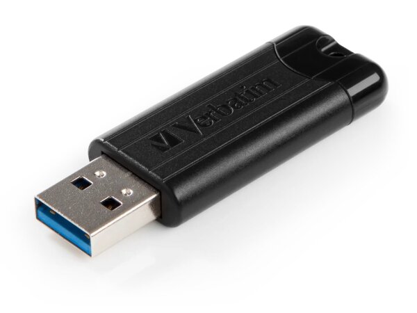 Verbatim PinStripe 3.0 - USB 3.0-Stick 256GB  - Schwarz