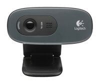 Logitech C270 HD Webcam - grau