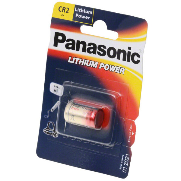 Panasonic Foto Batterie Lithium CR2 850 mAh 3 V