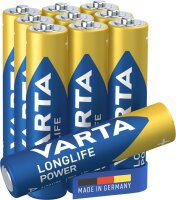 1x10 Varta Longlife Power Micro AAA LR 03