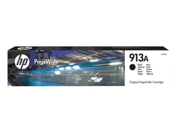HP 913A Schwarz Original PageWide Tintenpatrone