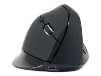 Conceptronic LORCAN ERGO Ergonomische Bluetooth-Maus mit 6 Tasten