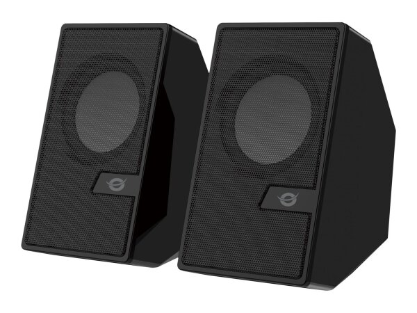 Conceptronic BJORN 2.0-Kanal-Computer-Lautsprecher mit Bluetooth, 6W