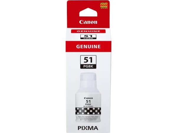Canon GI-51PGBK, Hohe Reichweite, Tintenflasche, Schwarz