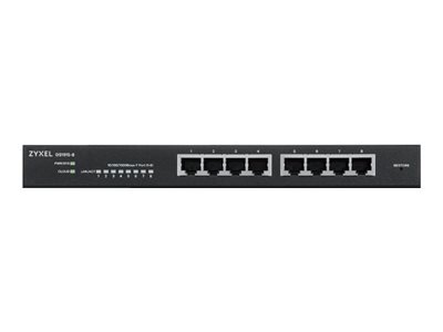 Zyxel GS1915-8 Managed L2 Gigabit Ethernet (10/100/1000) Schwarz