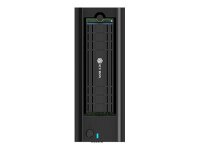 ICY BOX IB-180MC-C31, M.2 NVMe & SATA Docking, USB 3.2 Gen 2 Type-C®, Werkzeuglos, Aluminium, schwarz