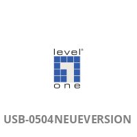 LevelOne Gigabit USB-C Netzwerkadapter mit USB Hub