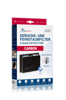 Clean Office PRO Carbon 2er Pack Feinstaubfilter für...