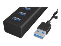 Hub IcyBox 7-Port IB-HUB1700-U3 USB 3.0 Type-A Ports