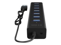 Hub IcyBox 7-Port IB-HUB1700-U3 USB 3.0 Type-A Ports
