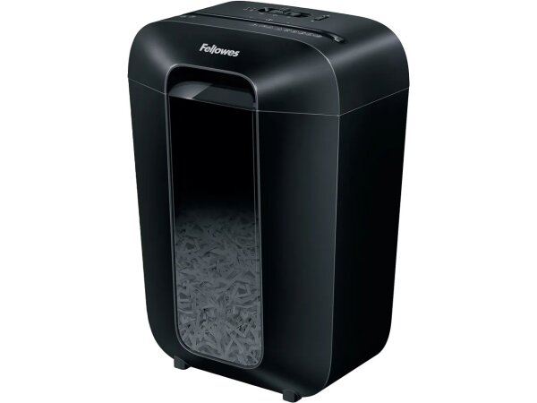 Fellowes Powershred LX70 Aktenvernichter Partikelschnitt-Zerkleinerung Schwarz