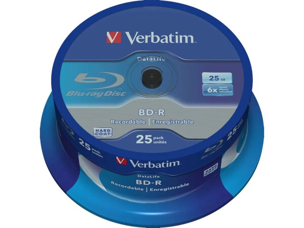 Verbatim Datalife 6x BD-R 25 GB 25 Stück(e)
