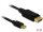 Delock Kabel Mini Displayport 1.2 Stecker > Displayport Stecker 4K 2,0 m