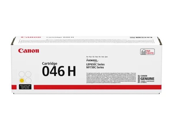 Canon 046 H Tonerkartusche 1 Stück(e) Original Gelb