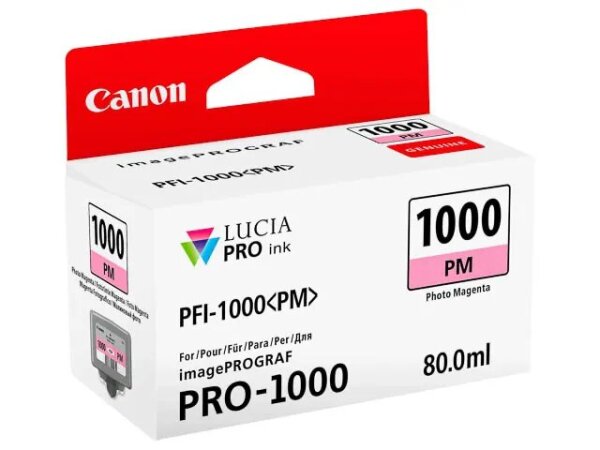 Canon PFI-1000PM Tinte Foto-Magenta