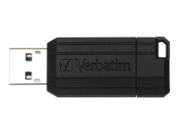 Verbatim PinStripe - USB-Stick 16 GB - Schwarz