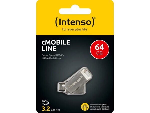 INTENSO CMOBILE LINE USB STICK 64GB