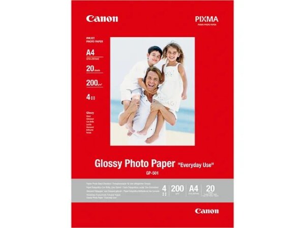 0775B082 CANON Fotopapier A4 (210x297mm)