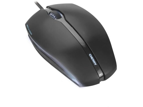 CHERRY GENTIX CORDED ILLUMINATED Maus, Schwarz, USB
