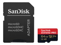 SanDisk Extreme PRO 64 GB MicroSDXC UHS-I Klasse 10