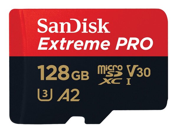 SanDisk Extreme PRO 128 GB MicroSDXC UHS-I Klasse 10