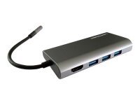 LC-Power LC-HUB-C-MULTI-5 laptop-dockingstation &...