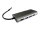 LC-Power LC-HUB-C-MULTI-5 laptop-dockingstation & portreplikator Kabelgebunden USB 3.2 Gen 1 (3.1 Gen 1) Type-C Anthrazit, Schwarz