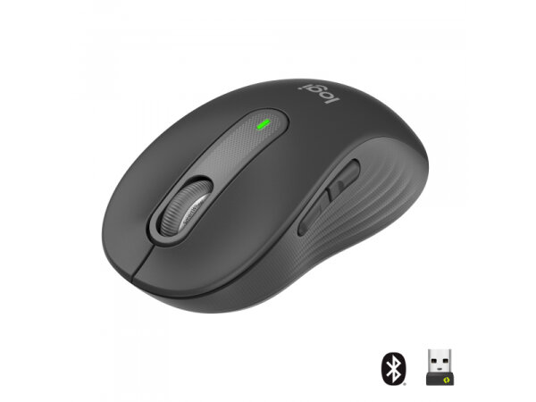 Logitech M650 Signature - Maus - kabellos - grafit