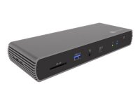 ICY BOX IB-DK8801-TB4, 10-in-1 Thunderbolt™ 4 Type-C® DockingStation auf 2x Thunderbolt 4 und 4x USB 3.2 Gen 2 Type-A Schnittstellen, SD Kartenleser, 2,5 Gbit